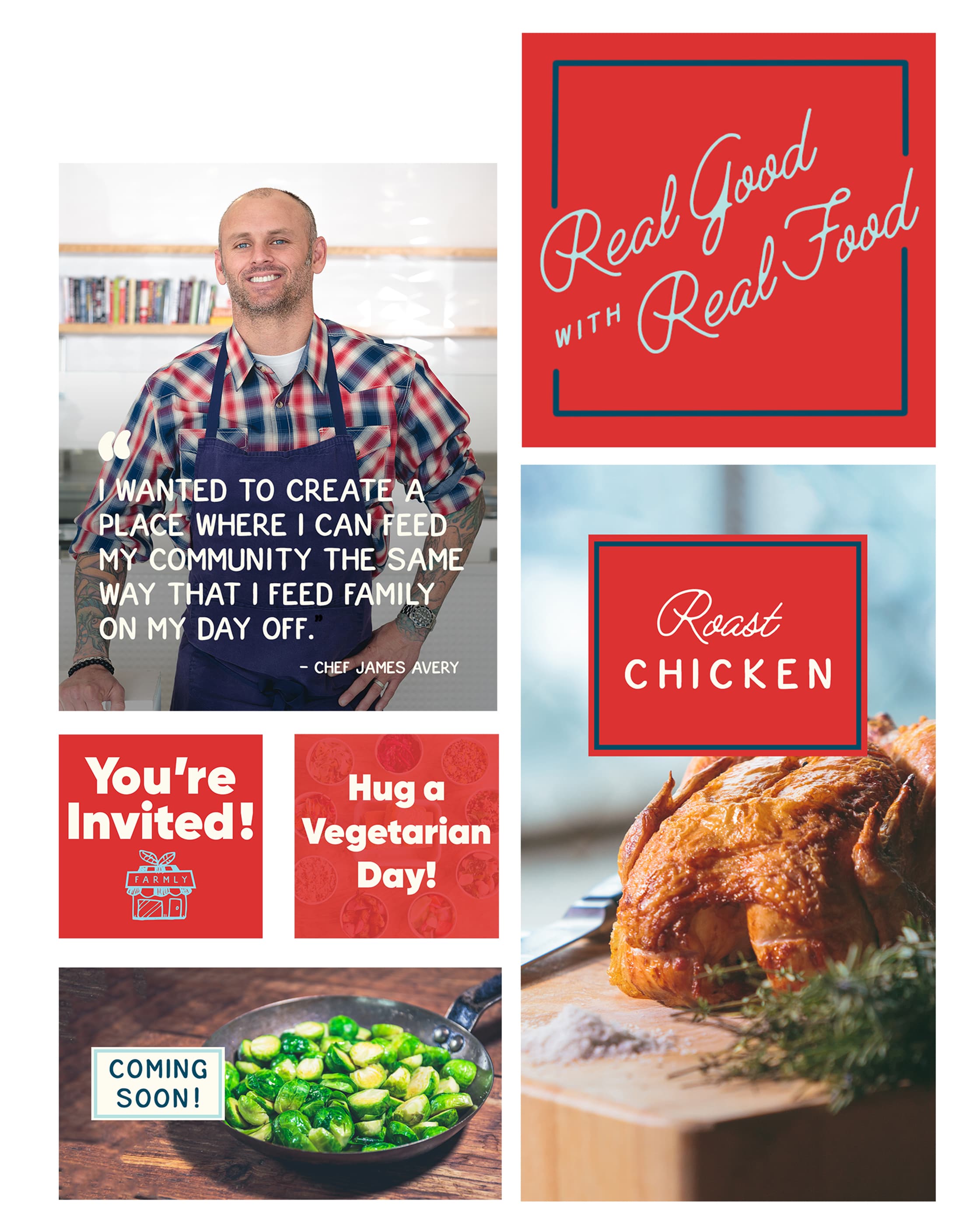 Farmly Social Media Graphics