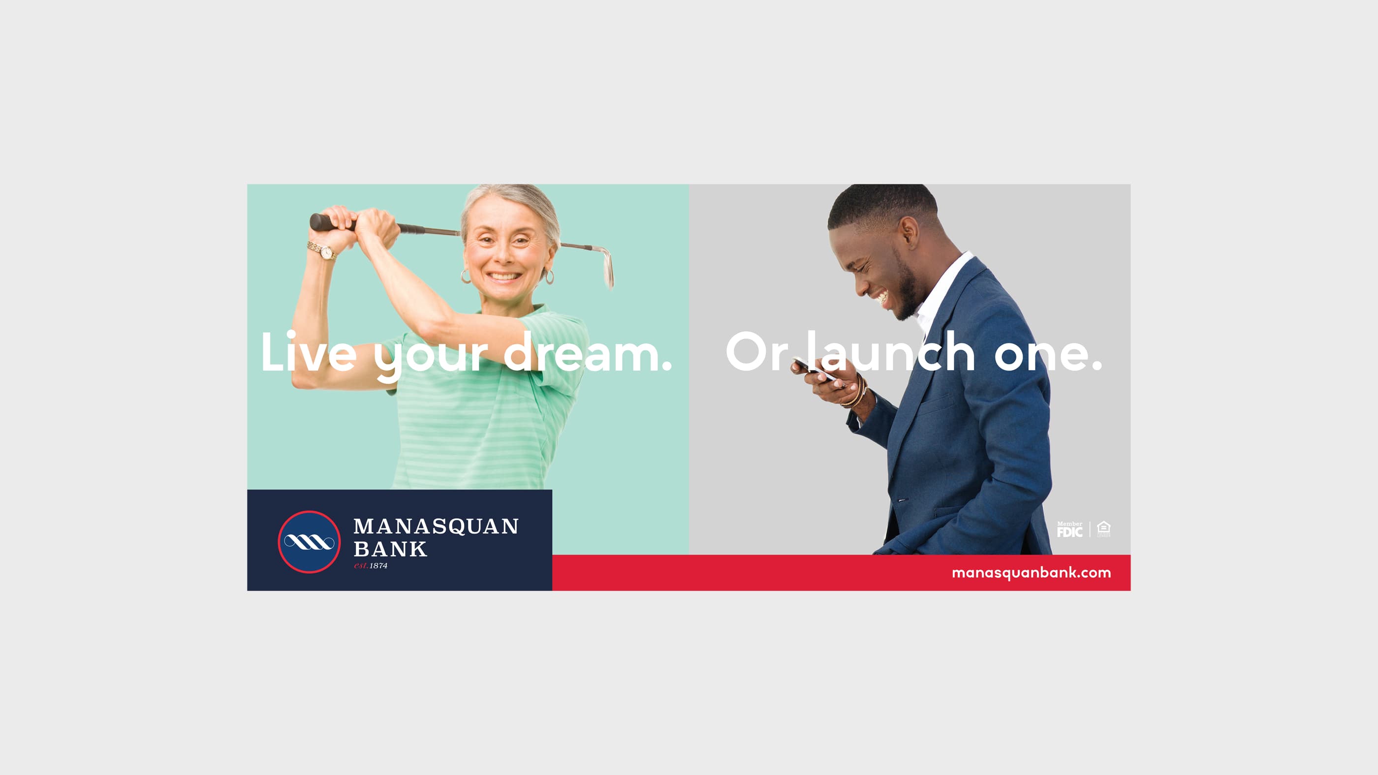 Manasquan Bank Billboard Cross Sell