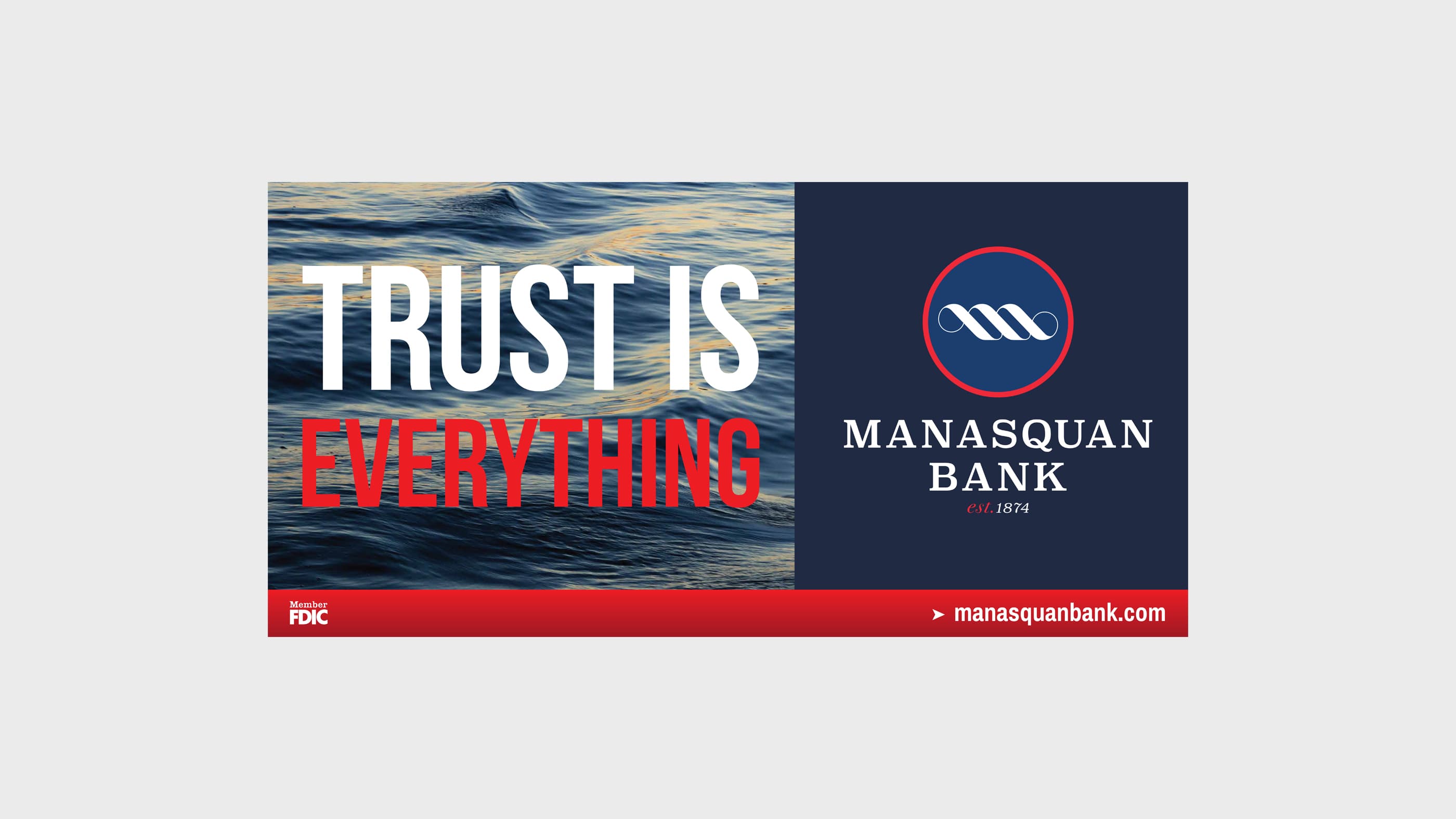 Manasquan Bank Billboard Trust is Everything