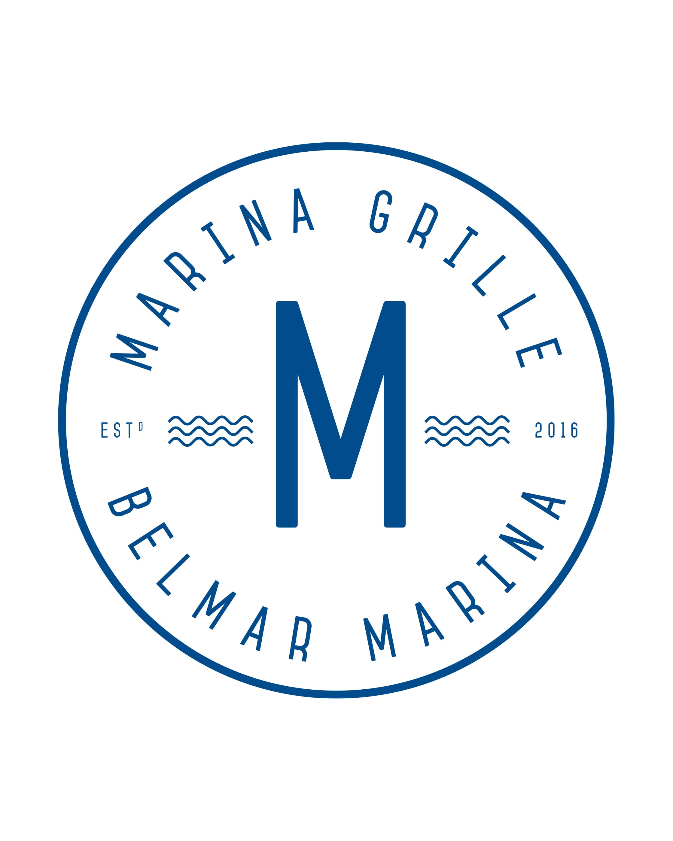 Marina Grille Badge Logo