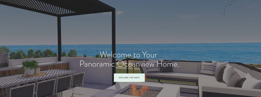 The Reef Website Design