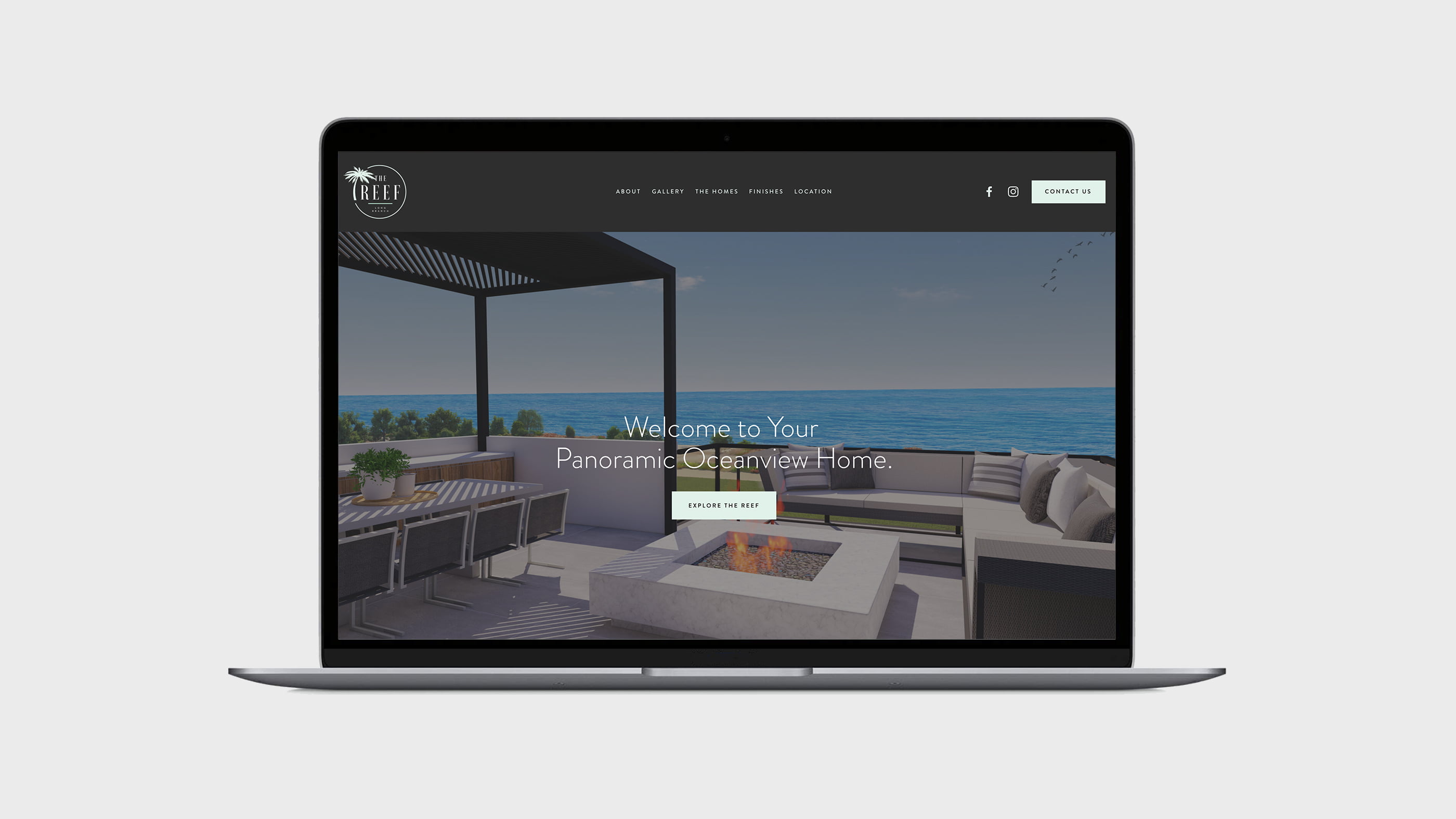 The Reef Website Design The Reef Website Design