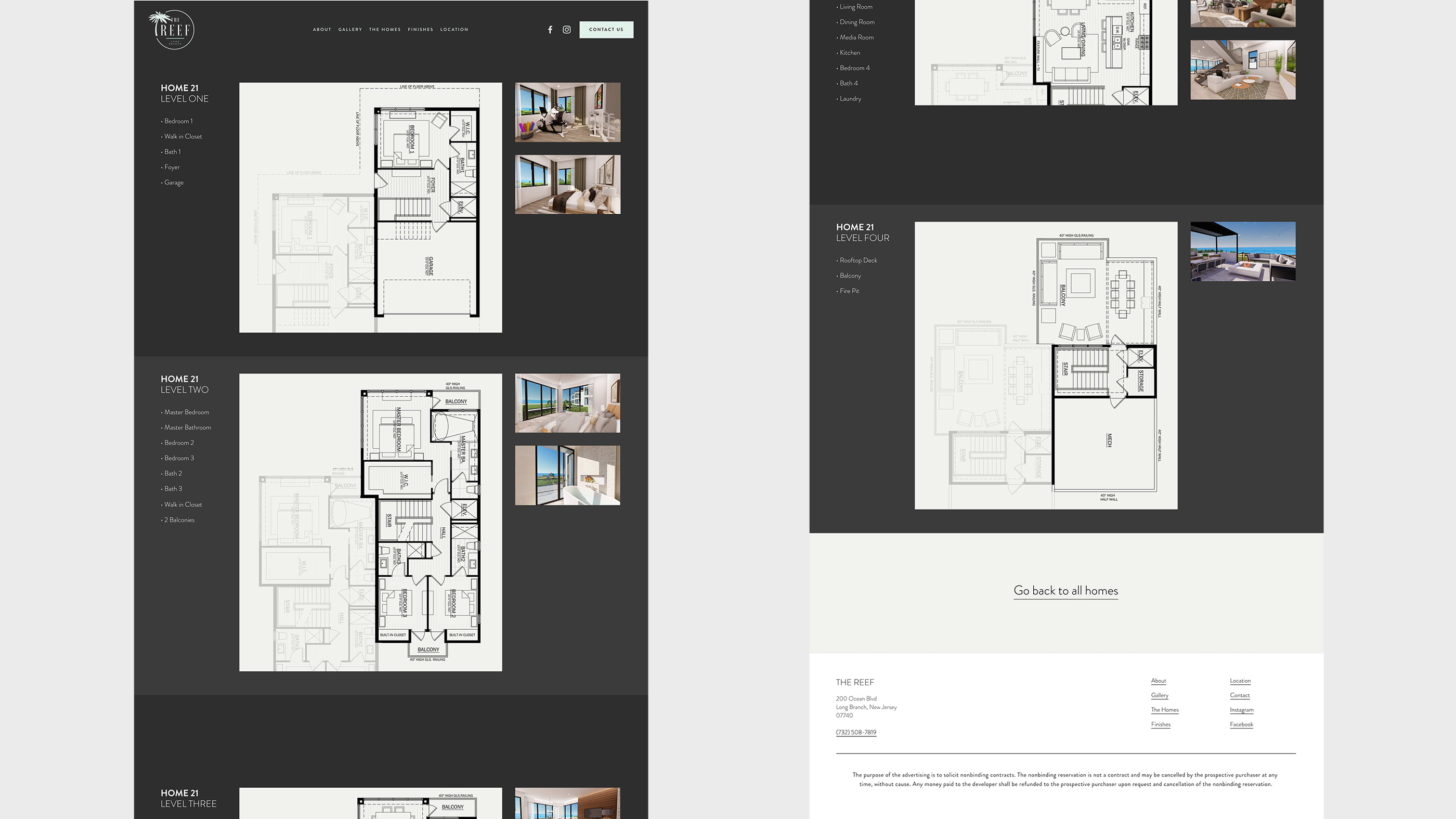 The Reef Website Design The Reef Website Design