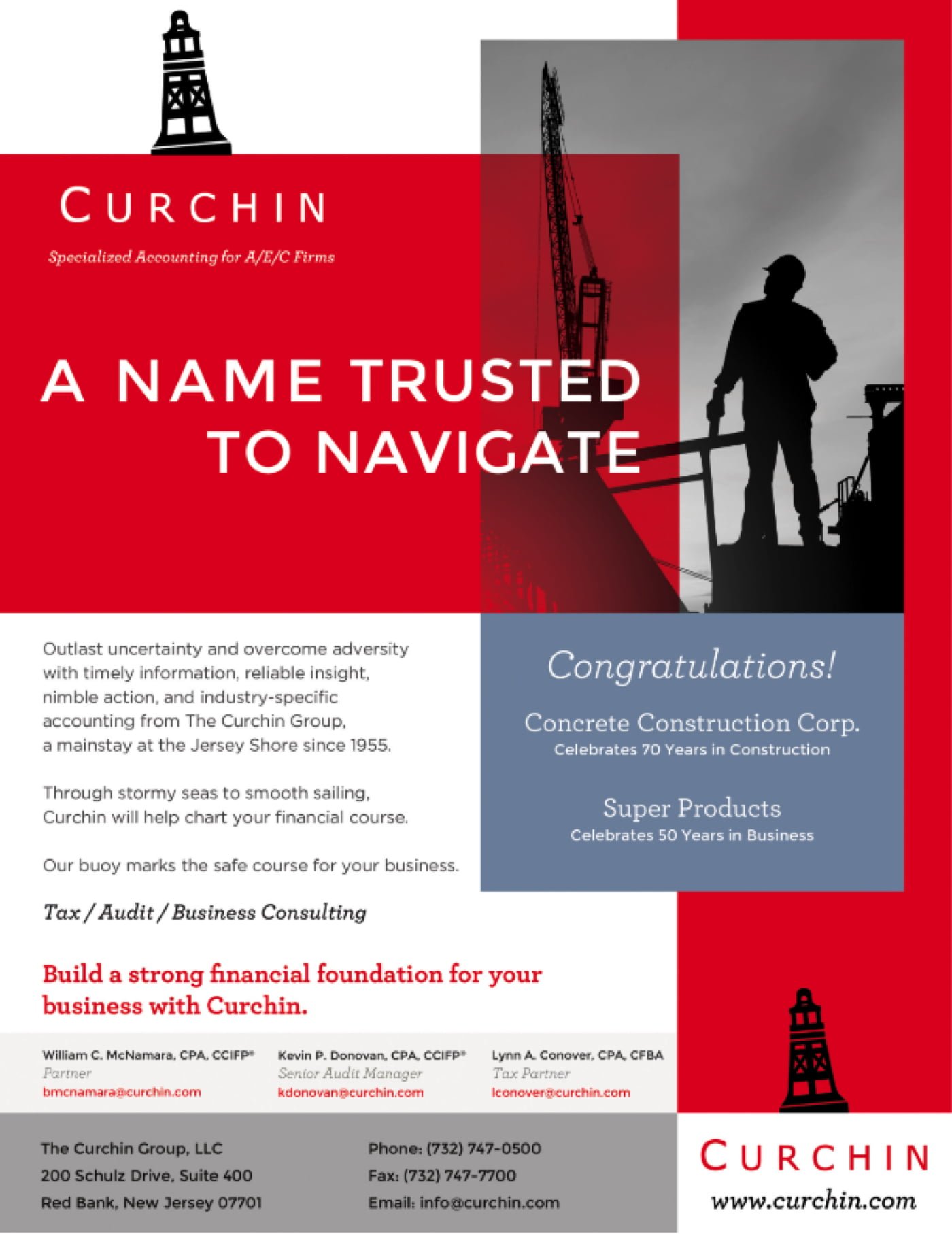 Curchin Print Ad