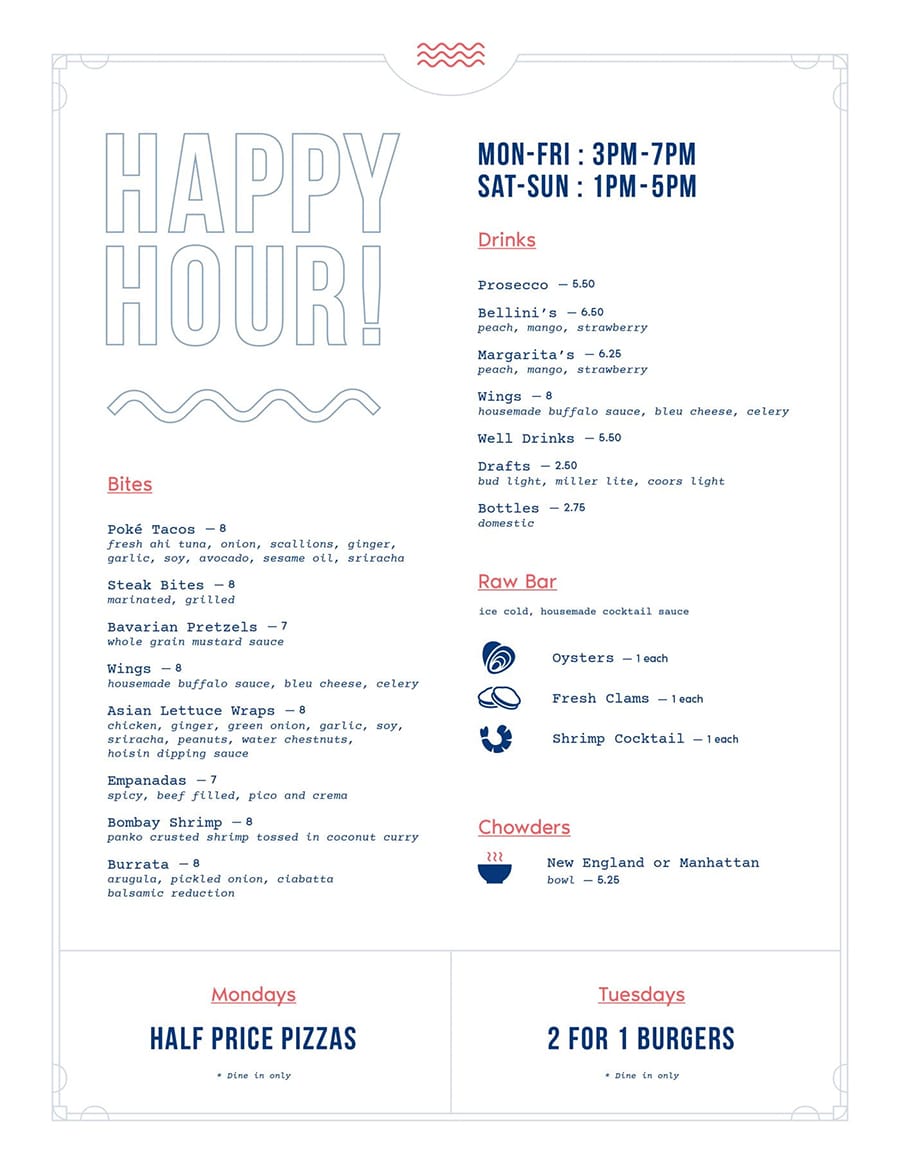 Marina Grille Brand Development