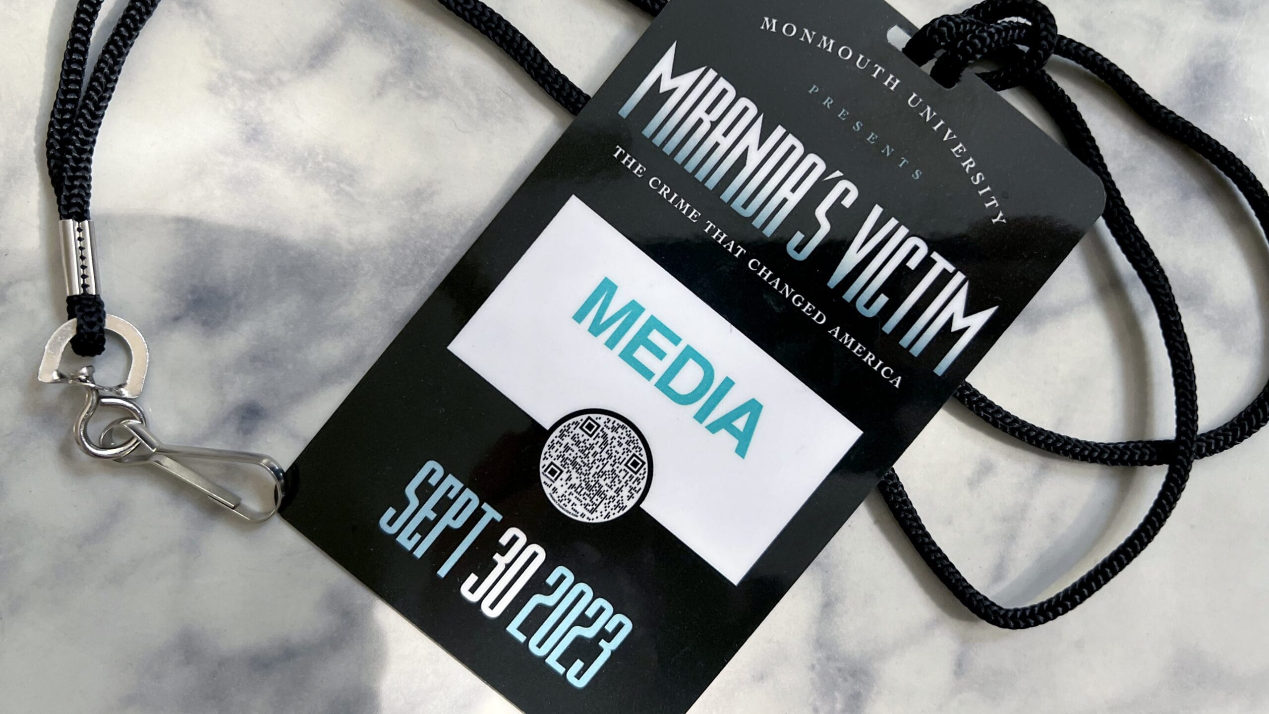 Miranda's Victim Media pass