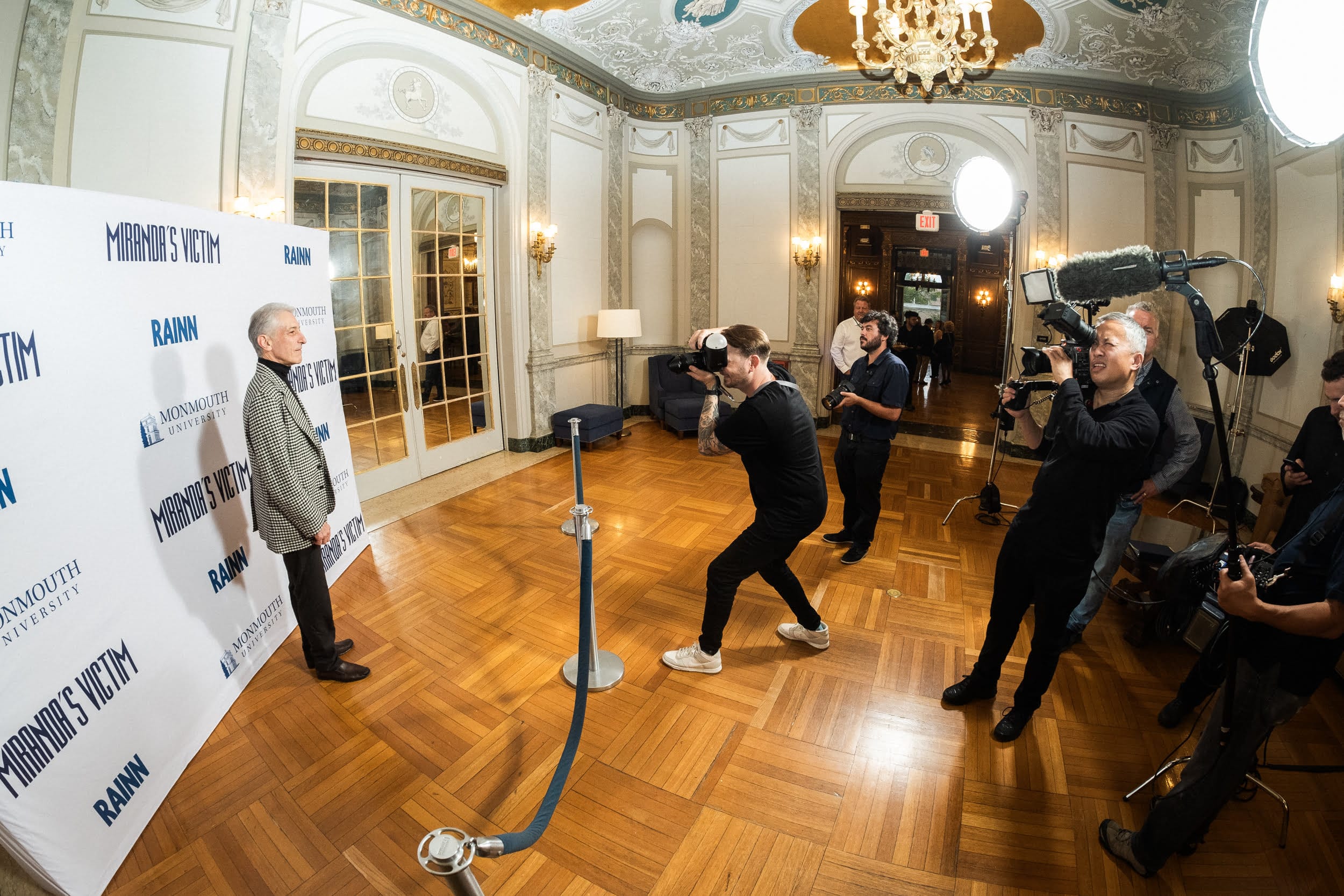 Miranda's Victim behind the scenes photo area