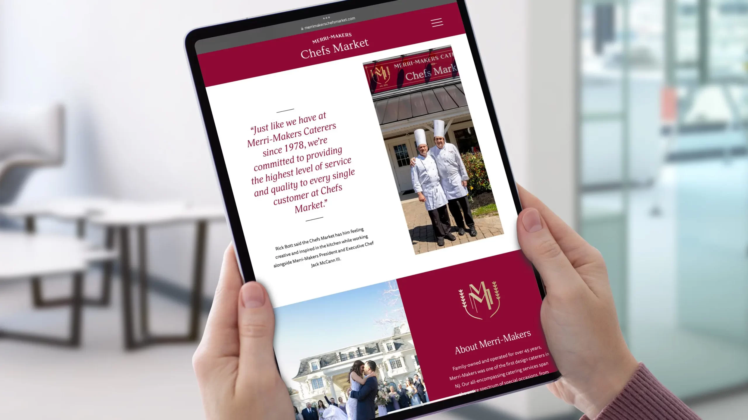 Chefs Market Website