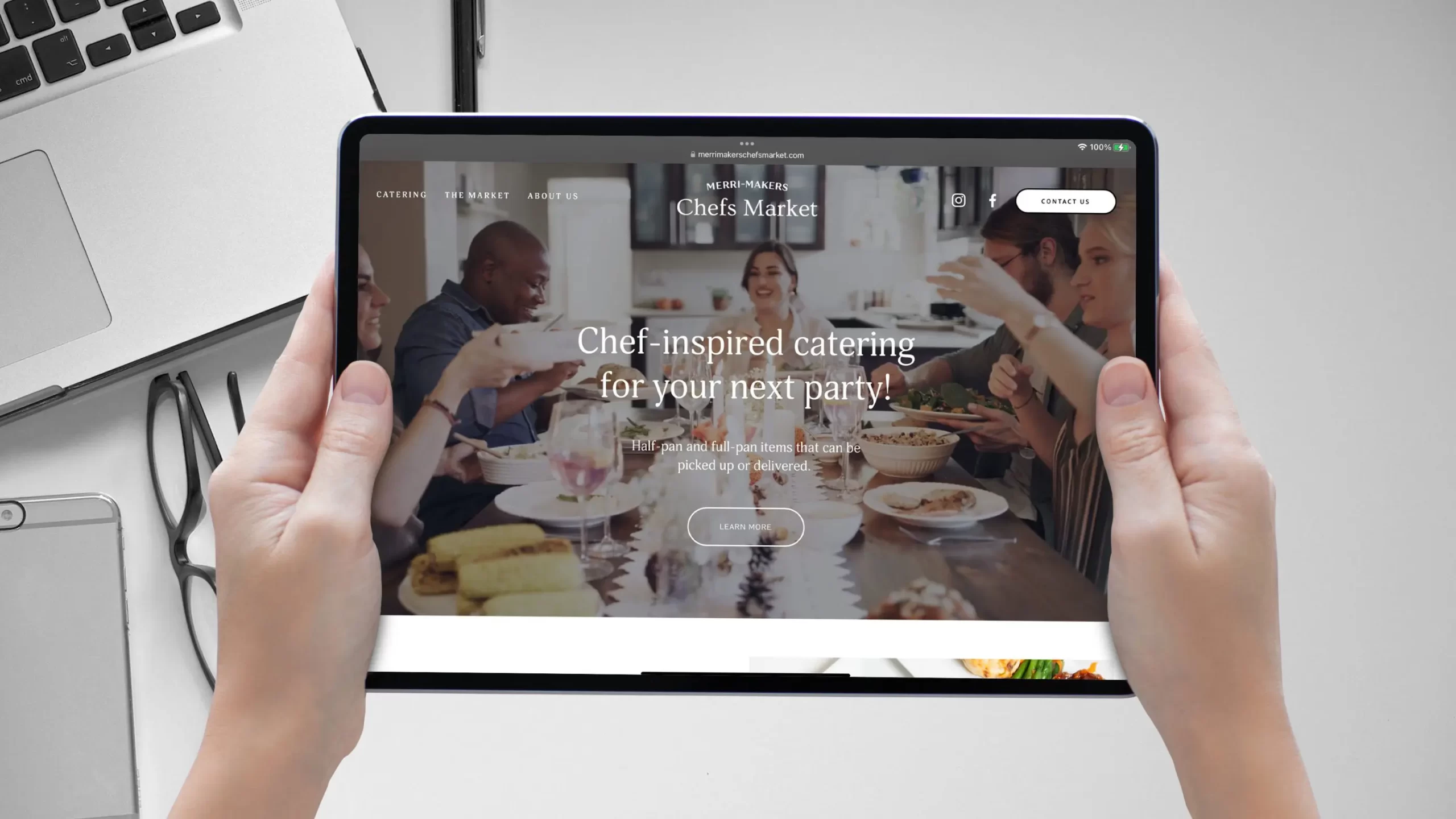 Chefs Market Website