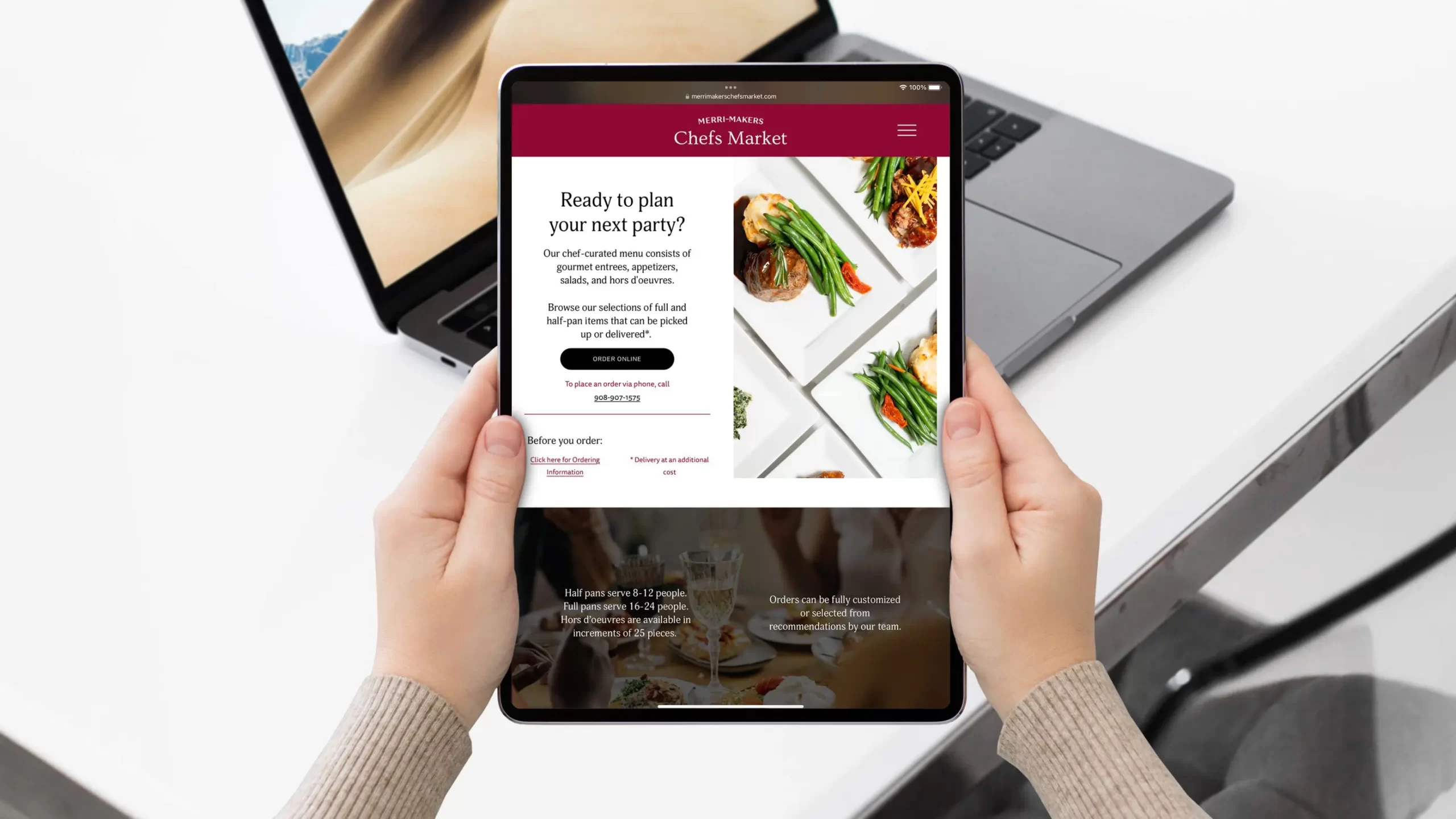 Chefs Market Website