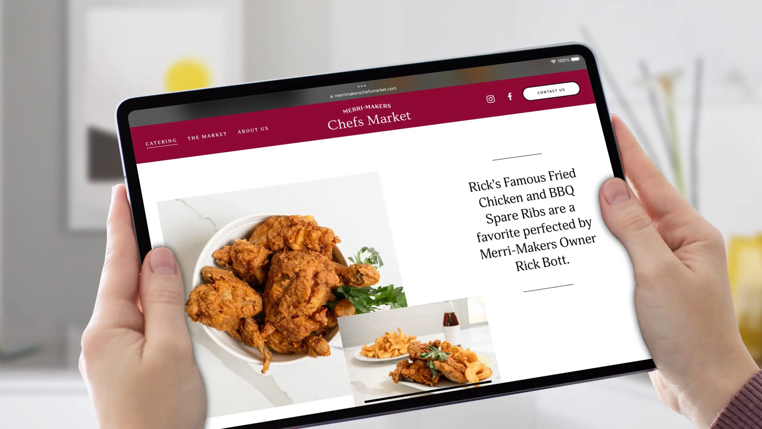 Chefs Market Website