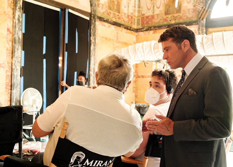 Miranda's Victim Behind the scenes director