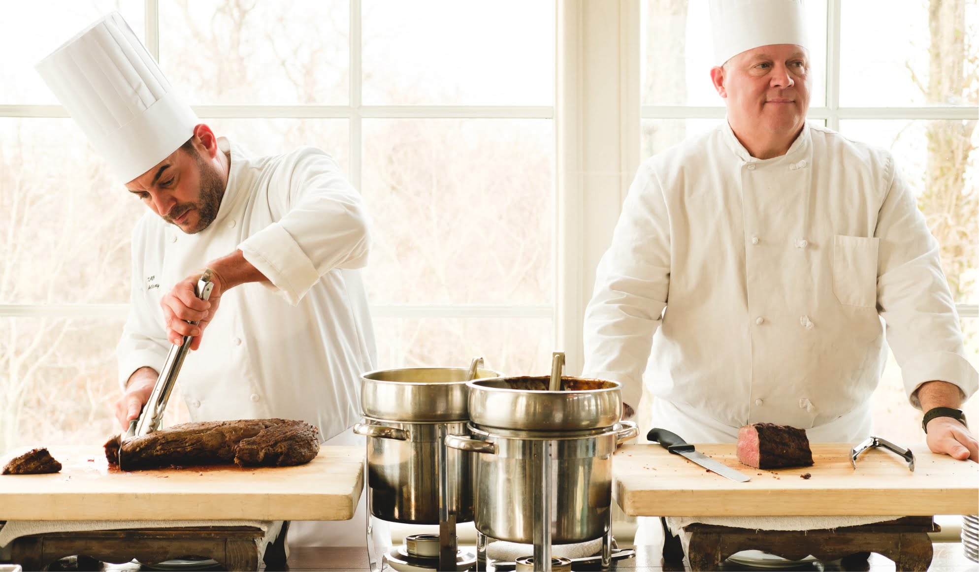 Merri Makers chefs working