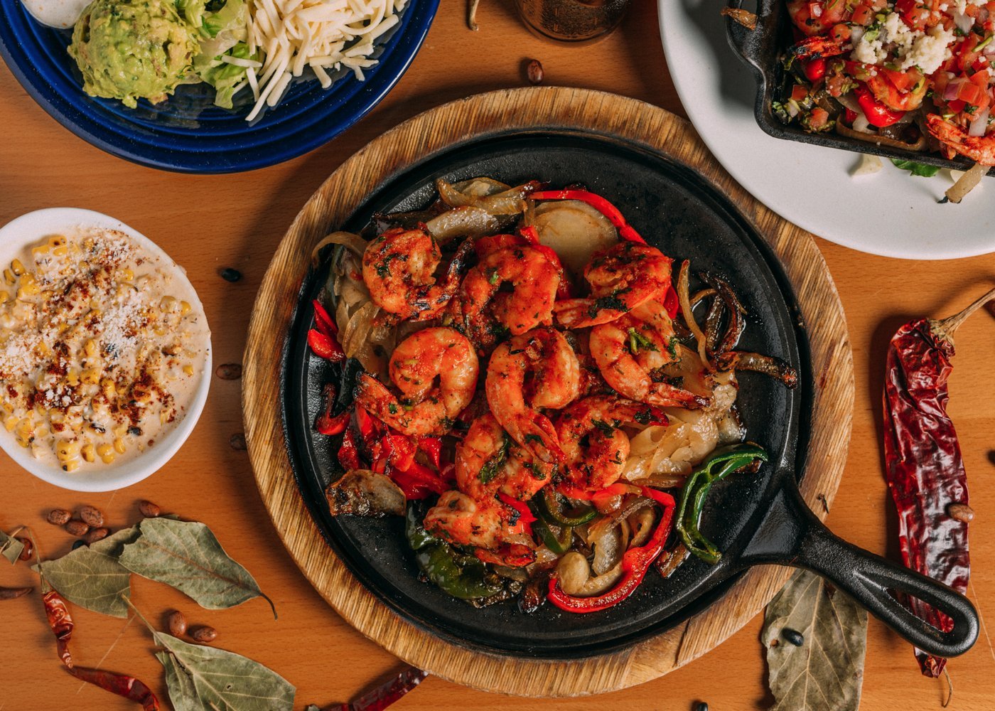 Netwave Restaurant seafood skillet spread