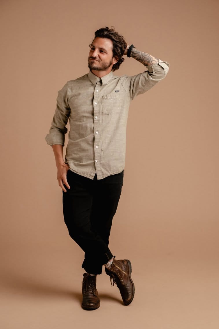 A man with a beard and mustache.