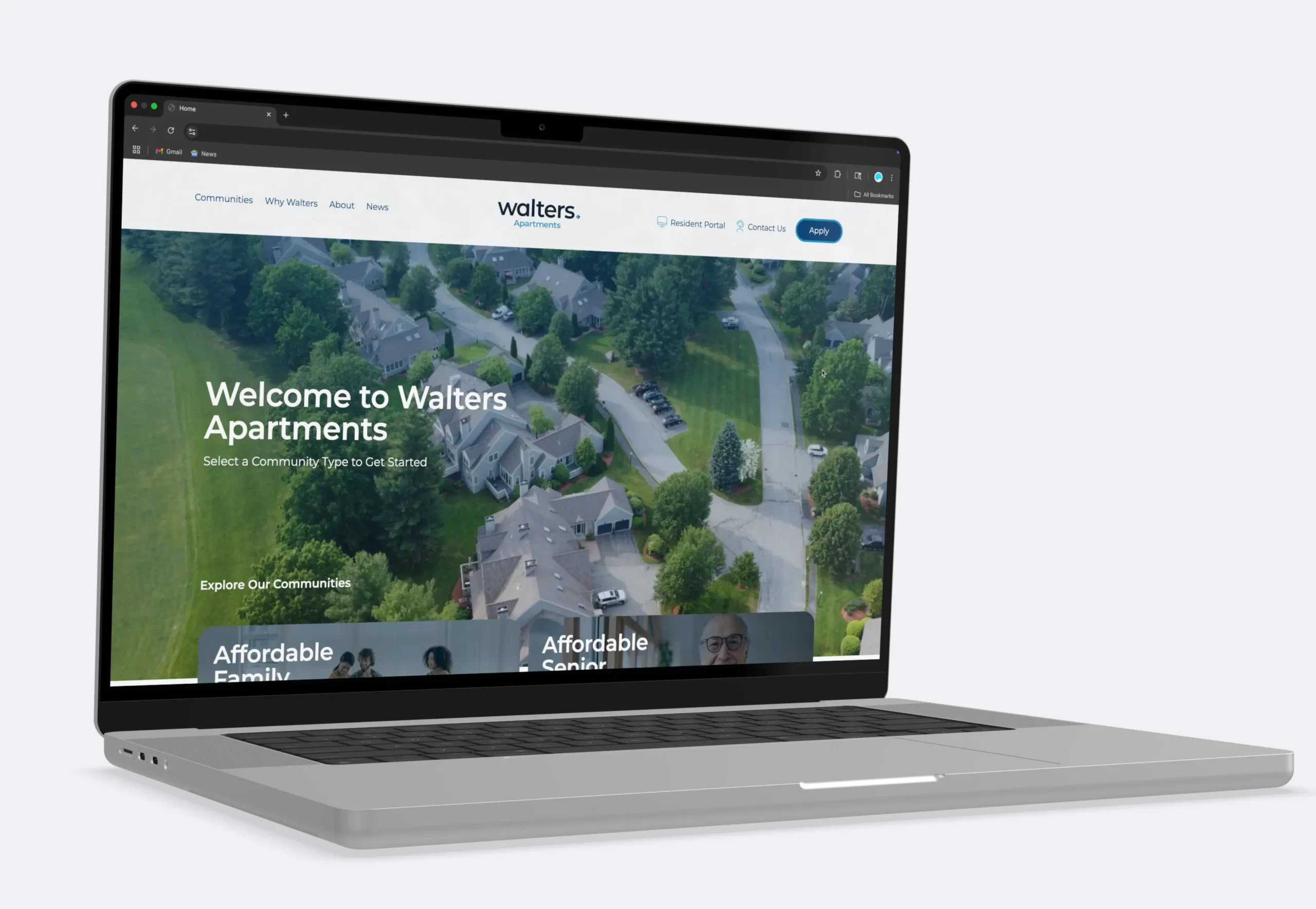 <h6><a>Walters Apartments</a></h6> Thumbnail