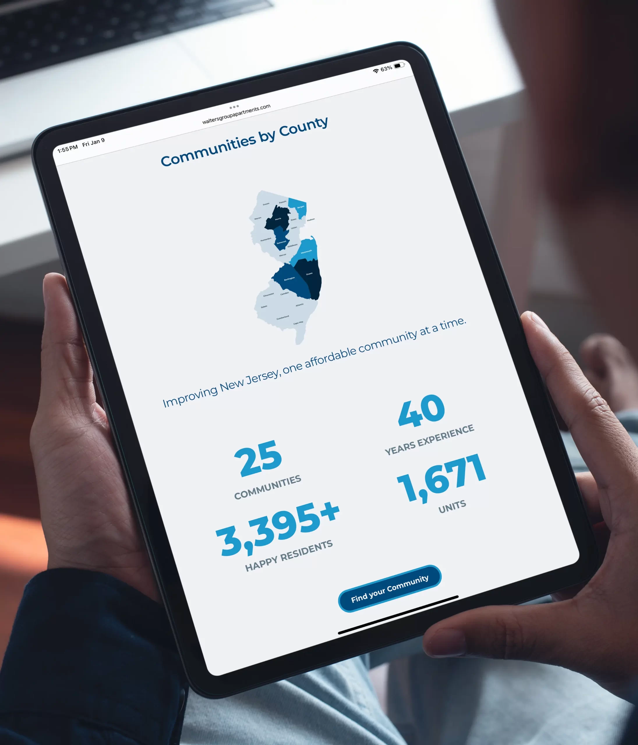 Walters Apartments - Website