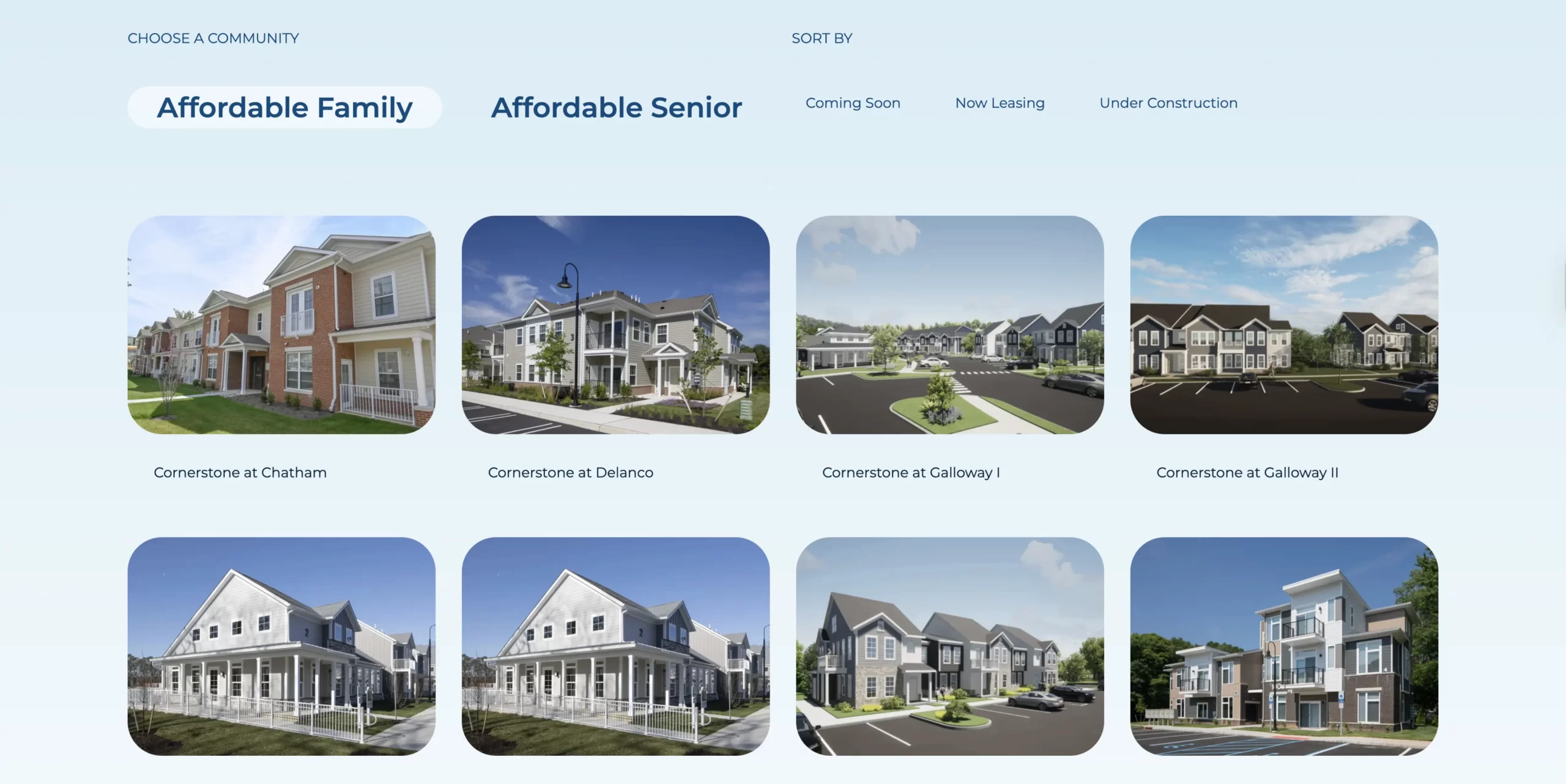 Walters Apartments - Website