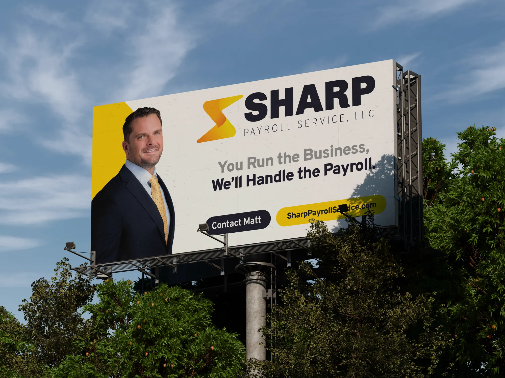 <h6><a>Sharp Payroll Service</a></h6> Thumbnail